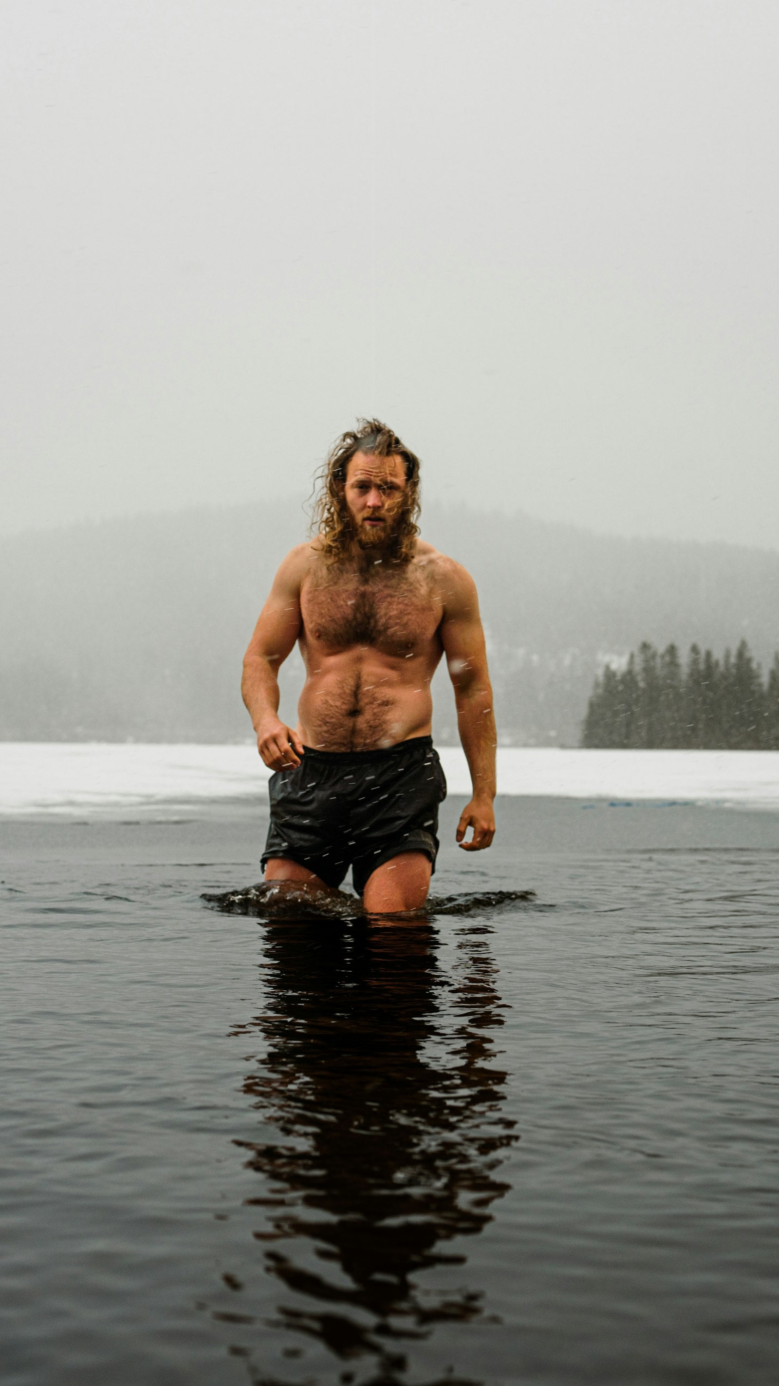 Regeneration im kalten Wasser